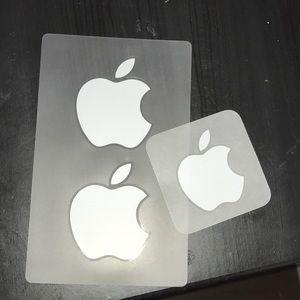 Apple stickers